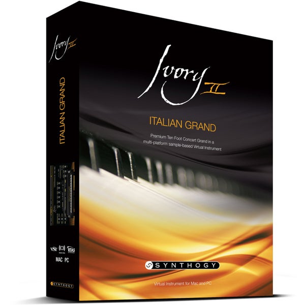 Synthogy Ivory II Italian Grand software plug-in