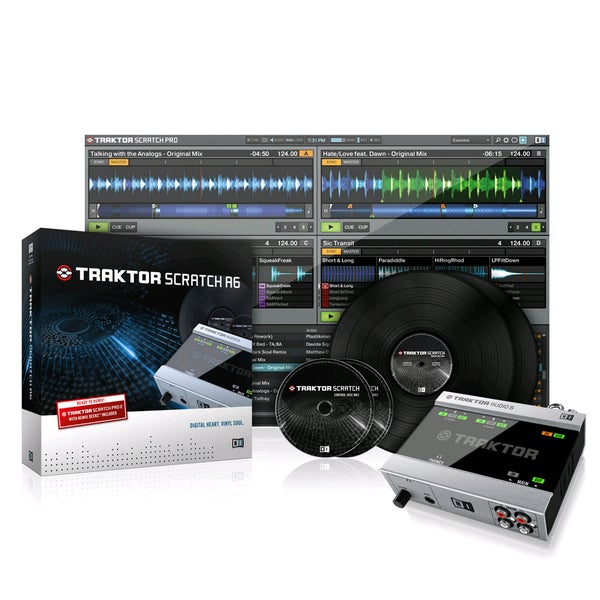 Native Instruments Traktor Scratch A6 DJ softwarepakket