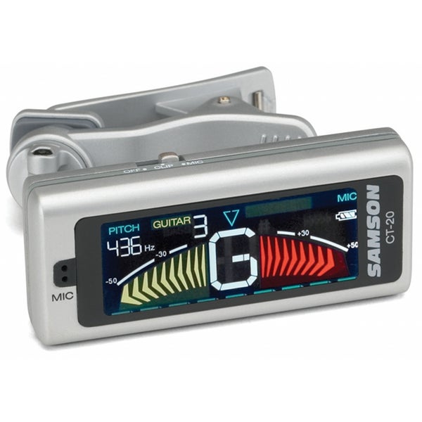 Samson CT20 clip-on stemapparaat voor gitaar en bas