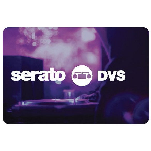 Serato DJ DVS software plug-in kraskaart