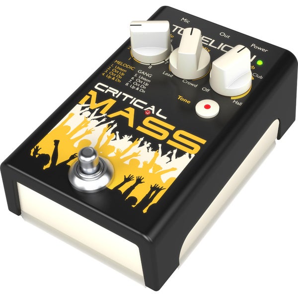 TC Helicon Critical Mass zang-effectpedaal