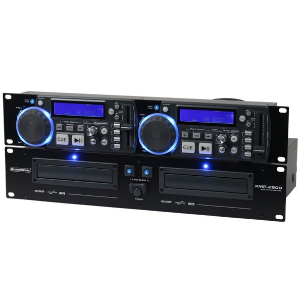 Omnitronic XMP-2800 dubbele CD/MP3 speler