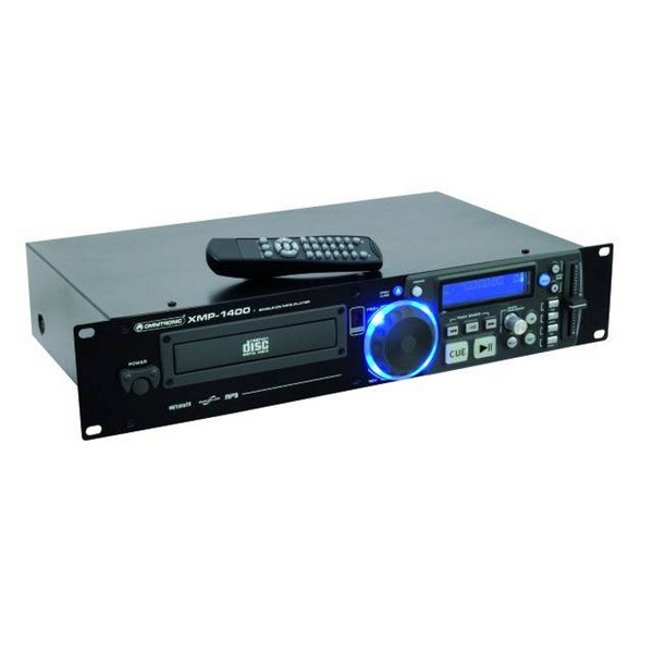 Omnitronic XMP-1400 enkele 19 inch CD/MP3 speler