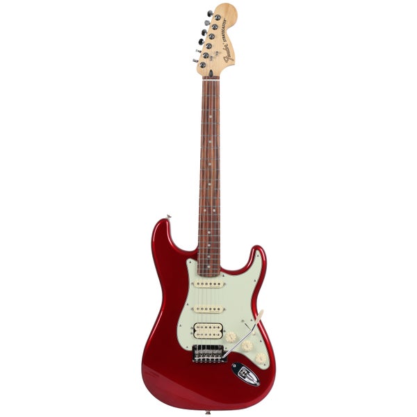 Fender Deluxe Stratocaster HSS Candy Apple Red PF met gigbag