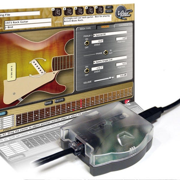Line 6 Variax Workbench software en interface voor Variax gitaren