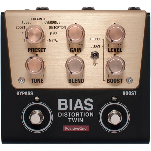 Positive Grid BIAS Distortion Twin effectpedaal