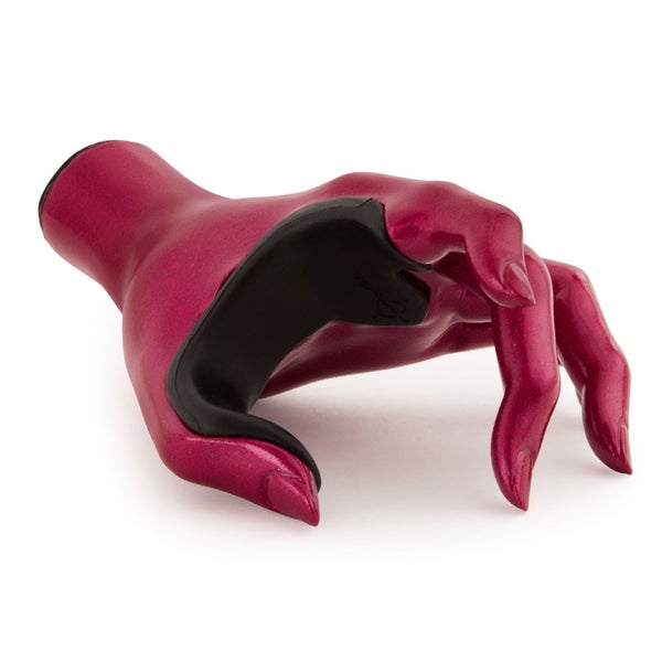 GuitarGrip Valkyrie Female Hand Pink Sparkle gitaarhanger