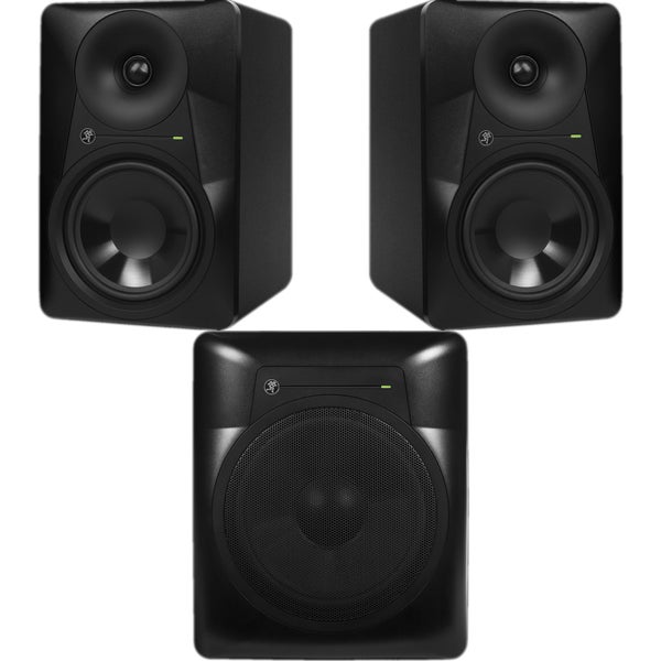 Mackie MR624 set van twee met MRS10 subwoofer
