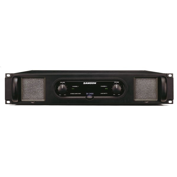Samson SX2400 2400W bridged 4 Ohm eindversterker
