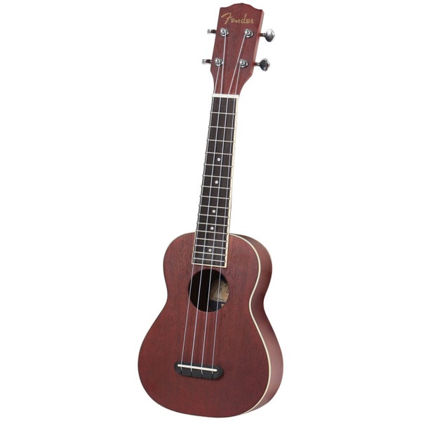 Fender California Coast Seaside sopraan ukelele naturel
