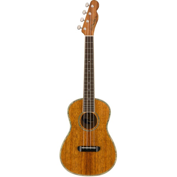 Fender California Coast Montecito tenor ukelele koa met tas