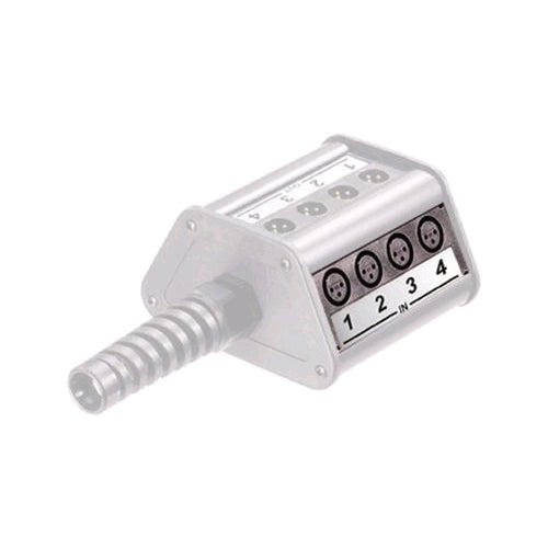 Neutrik NC3QFAY 4x XLR female stagebox chassisdeel