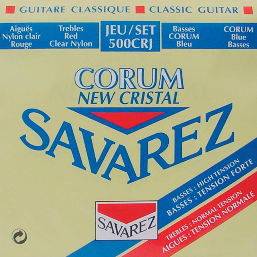 Savarez New Cristal Corum 500-CRJ strängset hybrid tension