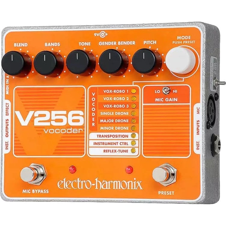 Electro Harmonix V256 Vocoder met Reflex Tune