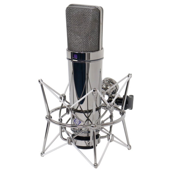 Neumann U 87 Rhodium Edition grootmembraan condensatormicrofoon