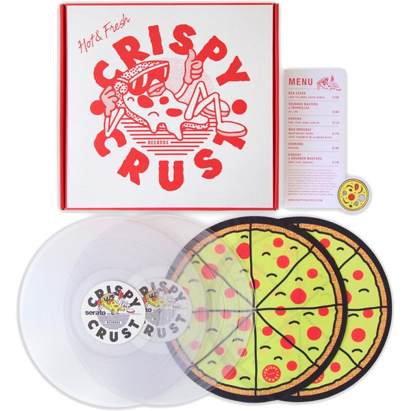 Serato Pressing - Crispy Crust x Serato tijdcode vinyl (paar)
