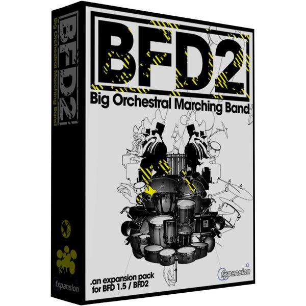 Fxpansion Big Orchestral Marching Band uitbreiding voor BFD