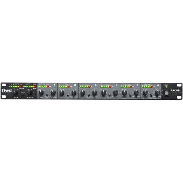 RANE DJ RM6 6-kanaals rackmixer