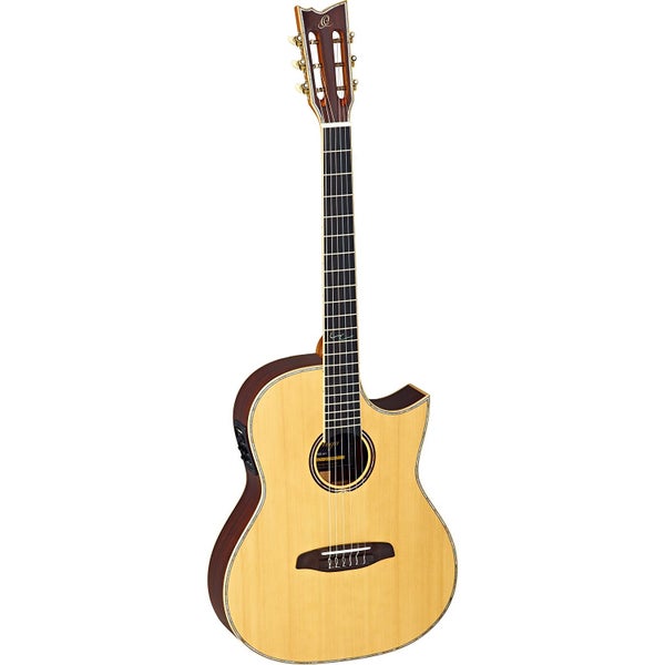Ortega JADE klassieke gitaar met gigbag en gitaarband