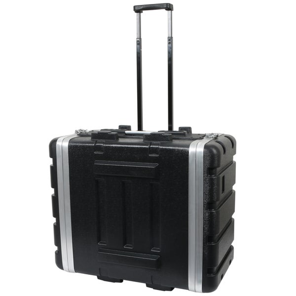 Innox ABS-19-6UT 19 inch ABS doubledoor trolley-flightcase 6U