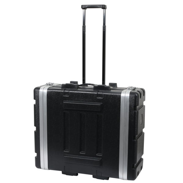 Innox ABS-19-4UT 19 inch ABS doubledoor trolley-flightcase 4U