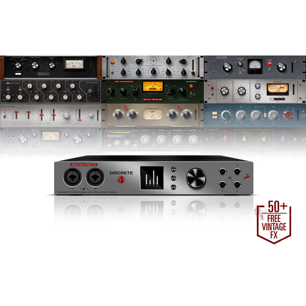 Antelope Audio Discrete 4 audio interface + Basic FX Pack