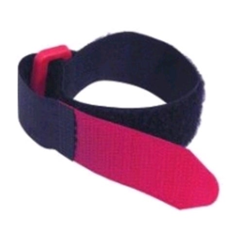 Penn Elcom cable tie 30 cm lang zwart/rood (per stuk)