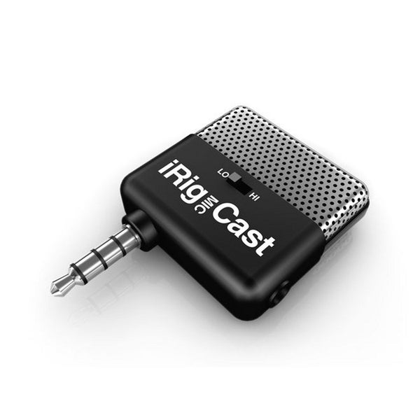 IK Multimedia iRig Mic Cast mini microfoon voor iOS en Android