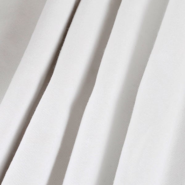 Buhnenmolton Easydrape 323 W backdrop met plooi 320x300 (wit)