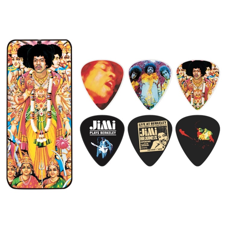 Dunlop JH-PT02M Plektrumdosa Jimi Hendrix Bold as Love