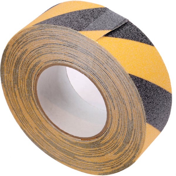 Innox ETA SAFE-02 Ruwe veiligheidstape 50 mm x 18 m zwart-geel