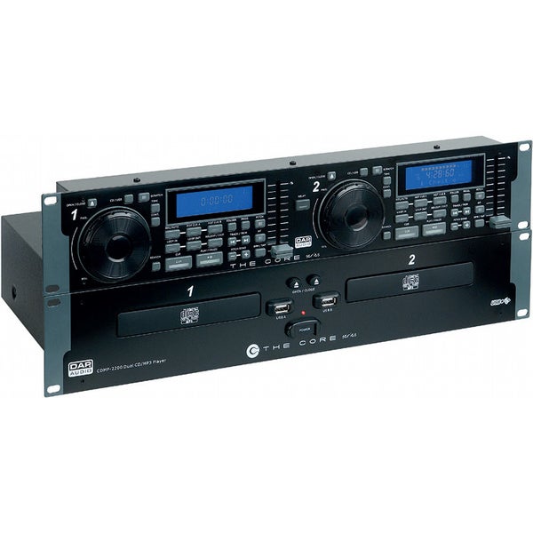 DAP CORE CDMP-2200 dubbele CD en USB speler