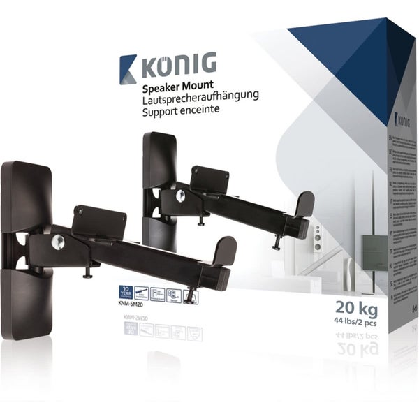 Konig KNM-SM20 luidsprekerbeugel (twee stuks)
