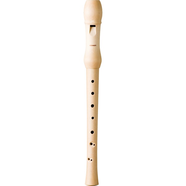 Hohner Musica sopraanblokfluit barokboring, esdoorn