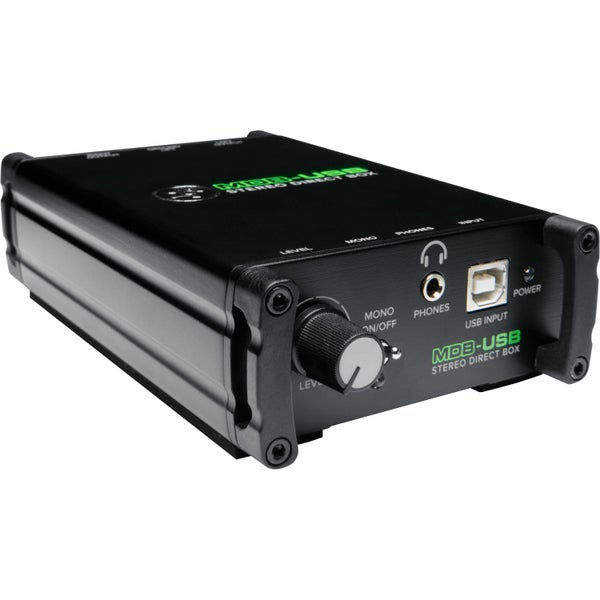 Mackie MDB-USB passieve stereo DI box