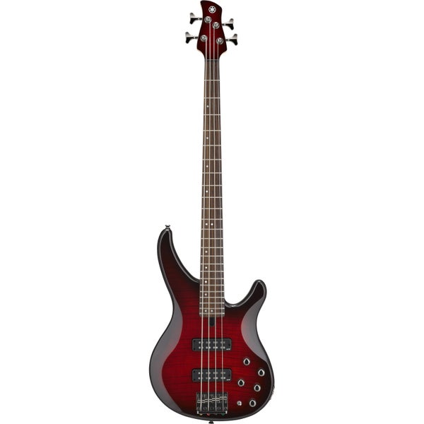 Yamaha TRBX604FM Dark Red Burst elektrische basgitaar