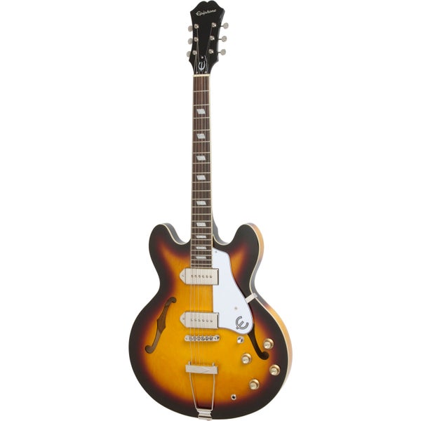 Epiphone Casino Vintage Sunburst semi-akoestische gitaar