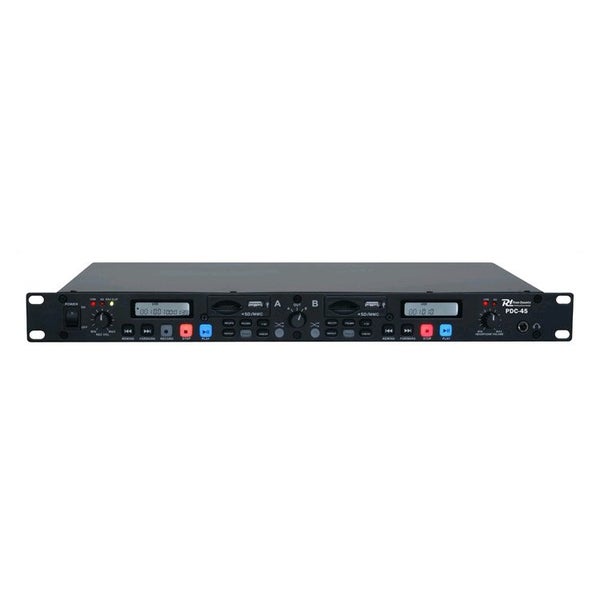 Power Dynamics PDC-45 dubbele USB en SD recorder