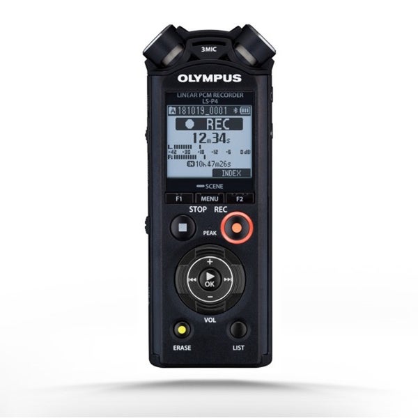 Olympus LS-P4 digitale handheld audiorecorder