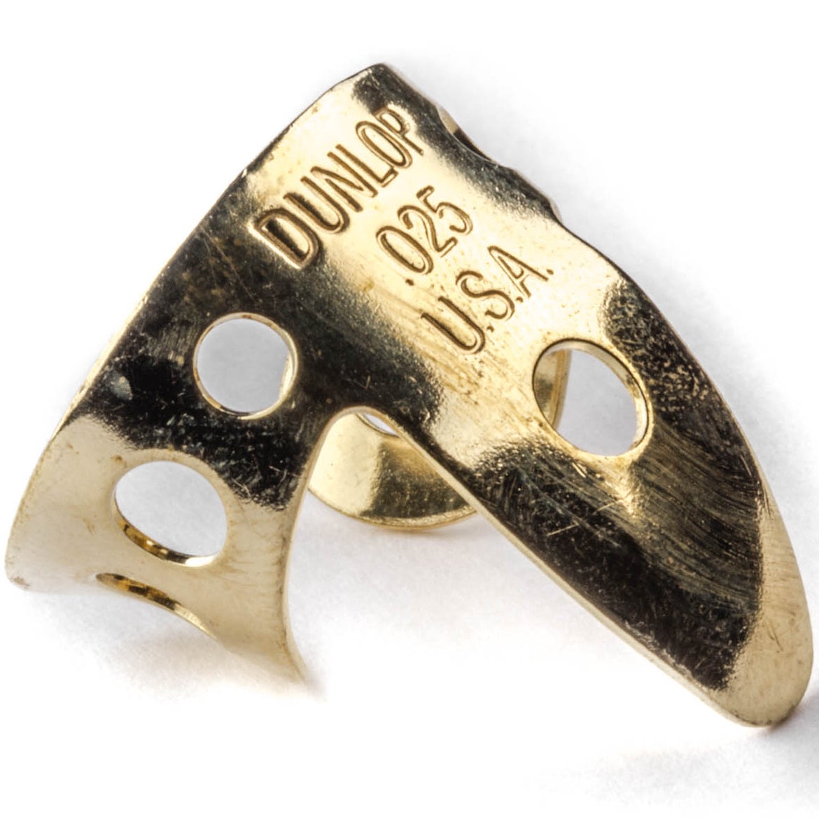 Dunlop 37R025 fingerplektrum i mässing