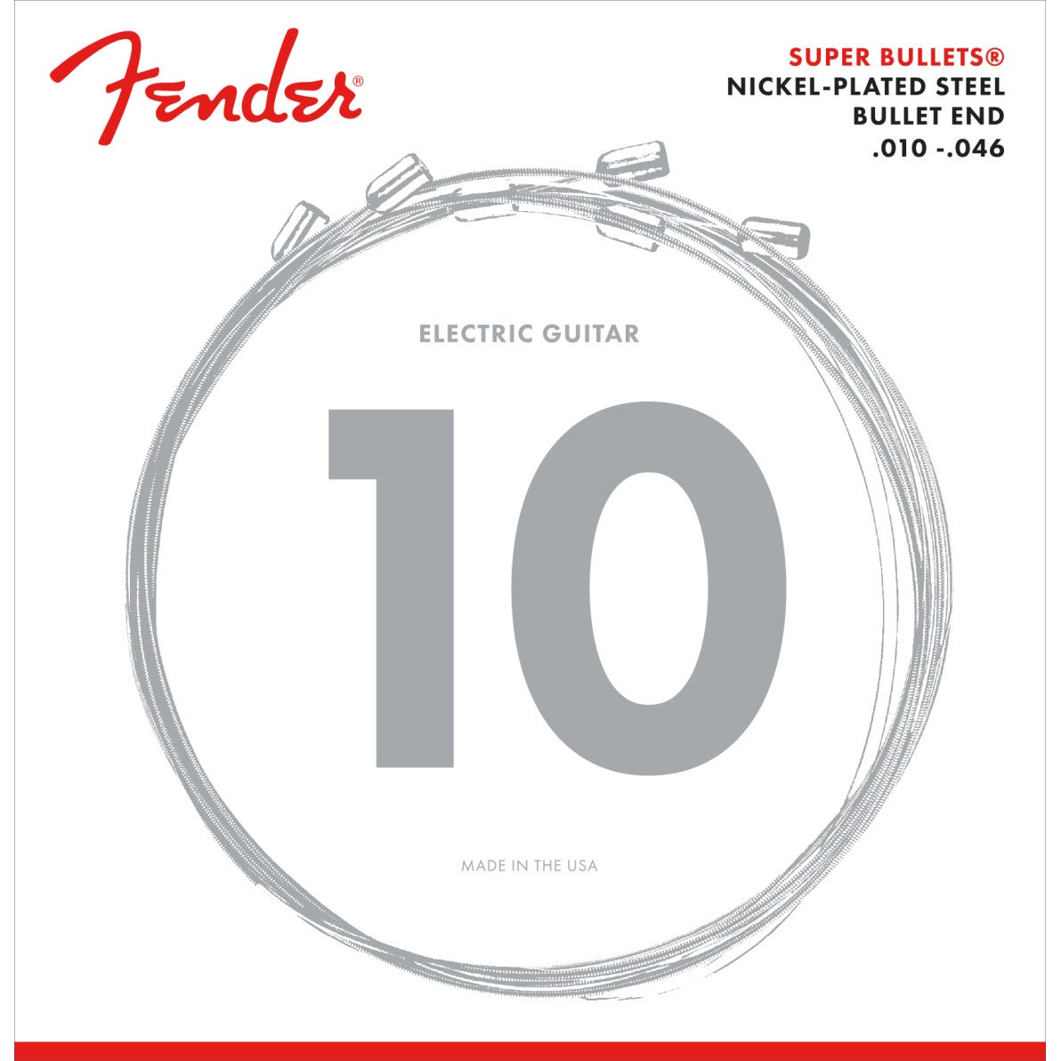 Fender 3250R Super Bullets strängset standard