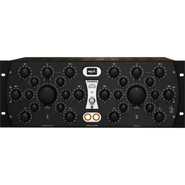 SPL PASSEQ passieve mastering equalizer (zwart)