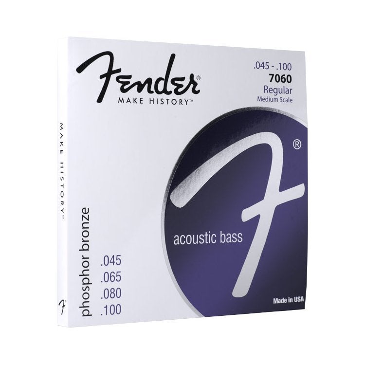 Fender 7060 Phosphor Bronze Medium Scale strängset standard