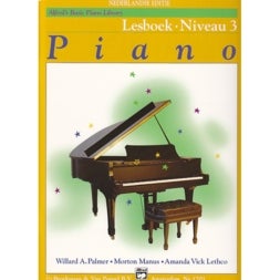Alfreds Music Publishing Basic Piano Library 3 lesboek