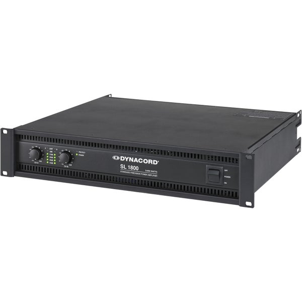 Dynacord SL 1800 klasse H-versterker 2x 900W @ 4 Ohm