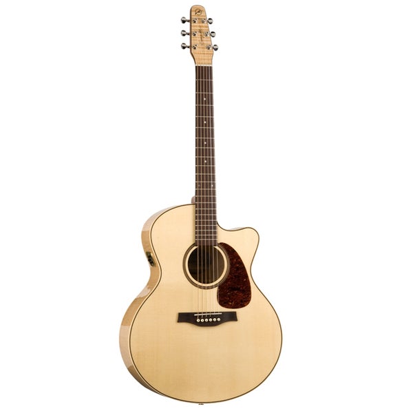 Seagull Performer CW Mini Jumbo QI el.-akoes. western met gigbag