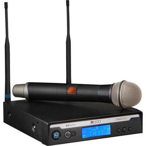 Electro-Voice R300-HD/B (678 MHz - 694 MHz) handheld draadloos