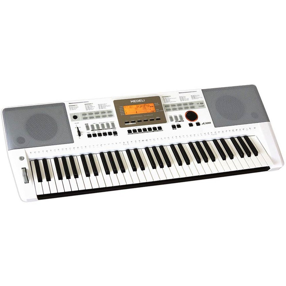 Medeli A300W 61 toetsen keyboard wit