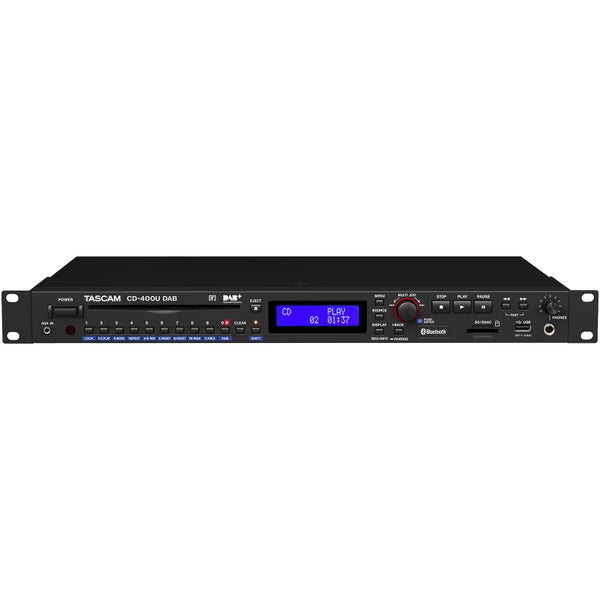 Tascam CD-400U DAB mediaspeler met tuner en Bluetooth