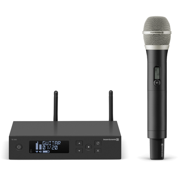 Beyerdynamic TG 550 Vocal Set 518-548 MHz met handheld microfoon